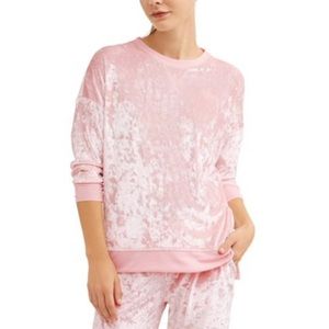 •EUC•Secret Treasures Essentials Ladies Crushed Velour Top